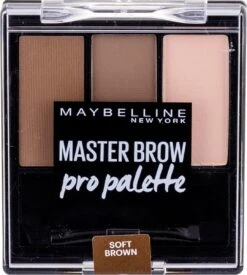 Maybelline Master Brow Design Kit - 3 Soft Brown - Bruin - Wenkbrauw Set -Maybelline Beauty Verkoop 1079x1200