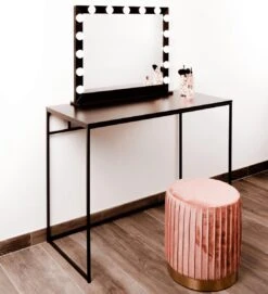 Make Up Spiegel Met Verlichting | Vivo | Hollywood Spiegel | Zwart | Touch | 3 Standen | 70x54 -Maybelline Beauty Verkoop 1094x1200 1