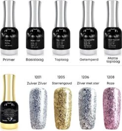 Venalisa 120 Set | 12ml Per Stuk | Professionele Set | Gellak Nagellak | Inclusief Koffer | Polygel | Polygel Kleuren | Polygel Nagels | Polygel Kit -Maybelline Beauty Verkoop 1116x1200