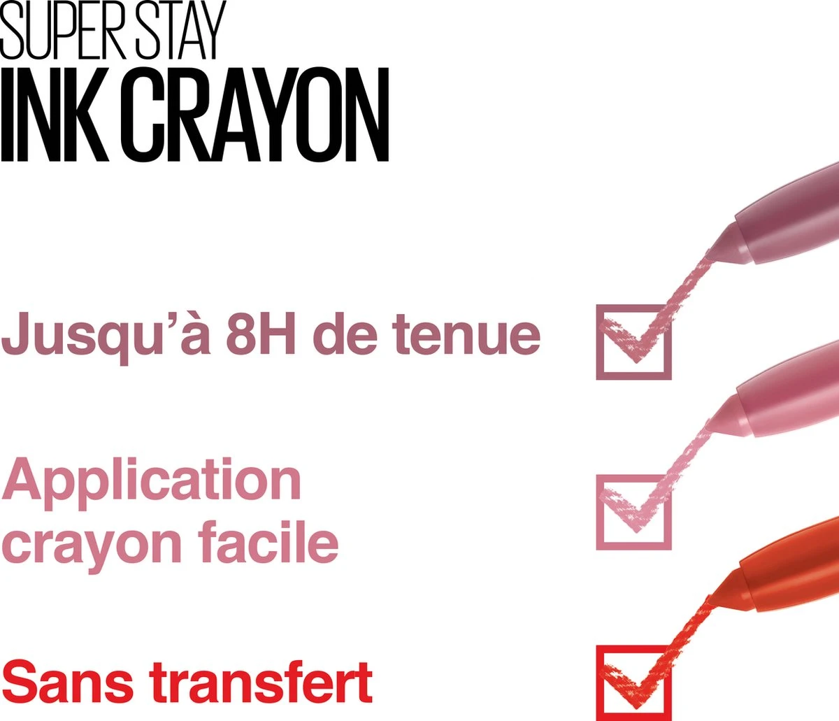 Maybelline SuperStay Ink Crayon Matte Lippenstift - 35 Treat Yourself - Roze -14 Gr 20 Maybelline SuperStay Ink Crayon Matte Lippenstift - 35 Treat Yourself - Roze -14 Gr - Afbeelding 20