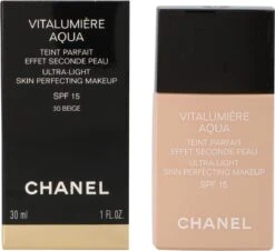 Chanel Vitalumiere Aqua Foundation - 30 Beige - SPF15 - 30 Ml -Maybelline Beauty Verkoop 1200x1099