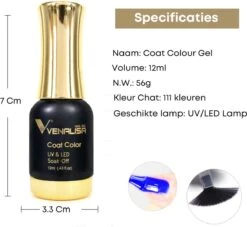 Venalisa 120 Set | 12ml Per Stuk | Professionele Set | Gellak Nagellak | Inclusief Koffer | Polygel | Polygel Kleuren | Polygel Nagels | Polygel Kit -Maybelline Beauty Verkoop 1200x1105