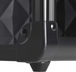 Make-upkoffer, Kapperskoffer, Cosmeticakoffer, Lege Nagelkoffer, Multikoffer, Afsluitbaar Voor Nageldesign/massageolie/fotoapparatuur, 34,7 X 22,2 X 25 Cm , Volledig Zwart HM-YAHEE-411233 -Maybelline Beauty Verkoop 1200x1126