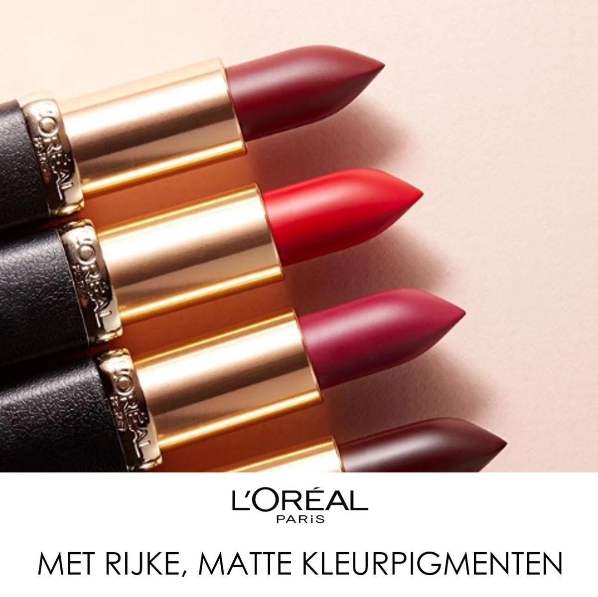 L'Oréal Paris Make-Up Designer Color Riche Matte Addiction - 652 Stone - Lipstick 6 L'Oréal Paris Make-Up Designer Color Riche Matte Addiction - 652 Stone - Lipstick - Afbeelding 6