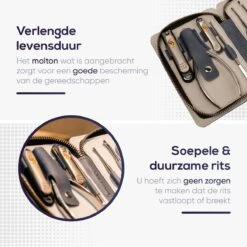 Skeraxo 8-delige Luxe Verschillende Tools - Professioneel Manicure Set & Pedicureset Met Nagelvijl & Nageltang – Behandeling Nagels En Huid -Maybelline Beauty Verkoop 1200x1200 29