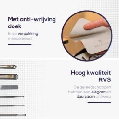 Skeraxo 8-delige Luxe Verschillende Tools - Professioneel Manicure Set & Pedicureset Met Nagelvijl & Nageltang – Behandeling Nagels En Huid -Maybelline Beauty Verkoop 1200x1200 31