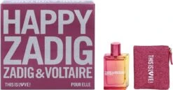 Zadig & Voltaire This Is Love! Giftset - 50 Ml Eau De Parfum + Toilettas - Geurengeschenkset -Maybelline Beauty Verkoop 1200x627