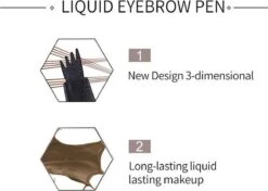 Joya Beauty® Microblading Eyebrow Tattoo Pen | Waterproof Tattoo Wenkbrauw Pen |Wenkbrauwpen | Kleur 4: Bruin -Maybelline Beauty Verkoop 1200x855