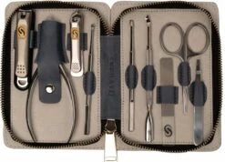 Skeraxo 8-delige Luxe Verschillende Tools - Professioneel Manicure Set & Pedicureset Met Nagelvijl & Nageltang – Behandeling Nagels En Huid -Maybelline Beauty Verkoop 1200x866
