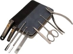 Skeraxo 8-delige Luxe Verschillende Tools - Professioneel Manicure Set & Pedicureset Met Nagelvijl & Nageltang – Behandeling Nagels En Huid -Maybelline Beauty Verkoop 1200x901