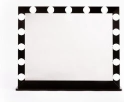 Make Up Spiegel Met Verlichting | Vivo | Hollywood Spiegel | Zwart | Touch | 3 Standen | 70x54 -Maybelline Beauty Verkoop 1200x985 1