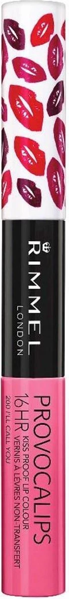 Rimmel London Provocalips Lip Color Lippenstift - 200 I'll Call You 8 Rimmel London Provocalips Lip Color Lippenstift - 200 I'll Call You - Afbeelding 8