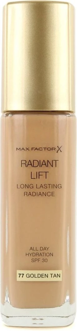 Max Factor Radiant Lift FD - 77 Golden Tan -Maybelline Beauty Verkoop 279x1200 4