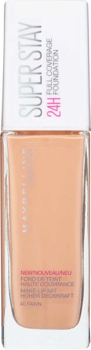 Maybelline Superstay 24H Foundation - 040 Fawn 8 Maybelline Superstay 24H Foundation - 040 Fawn - Afbeelding 8