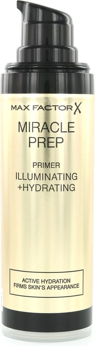 Max Factor Miracle Prep Primer Illuminating & Hydrating - 000 Transparant - 30 Ml 3 Max Factor Miracle Prep Primer Illuminating & Hydrating - 000 Transparant - 30 Ml - Afbeelding 3