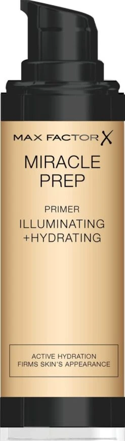 Max Factor Miracle Prep Primer Illuminating & Hydrating - 000 Transparant - 30 Ml 11 Max Factor Miracle Prep Primer Illuminating & Hydrating - 000 Transparant - 30 Ml -Maybelline Beauty Verkoop 342x1200