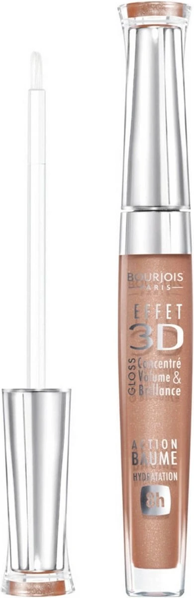Bourjois Gloss Effet 3D Effect Lipgloss - 33 Brun Poetic 2 Bourjois Gloss Effet 3D Effect Lipgloss - 33 Brun Poetic - Afbeelding 2