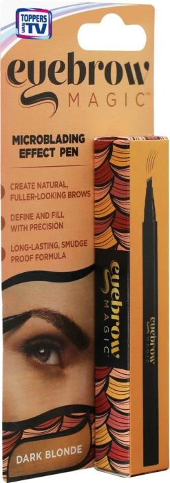 Eyebrow Magic Wenkbrauwpen - Donker Blond - Wenkbrauwpotloden - Microblading