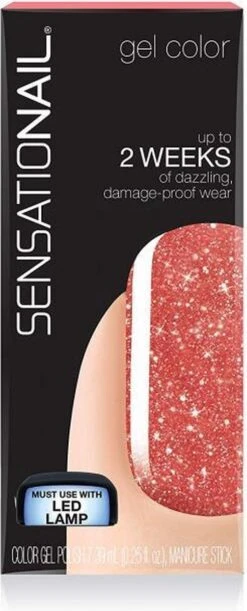 Sensationail Gel Color Nail Polish - Candy Cane Crush -Maybelline Beauty Verkoop 485x1200