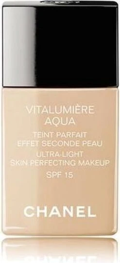 Chanel Vitalumiere Aqua Foundation - 30 Beige - SPF15 - 30 Ml -Maybelline Beauty Verkoop 548x1200