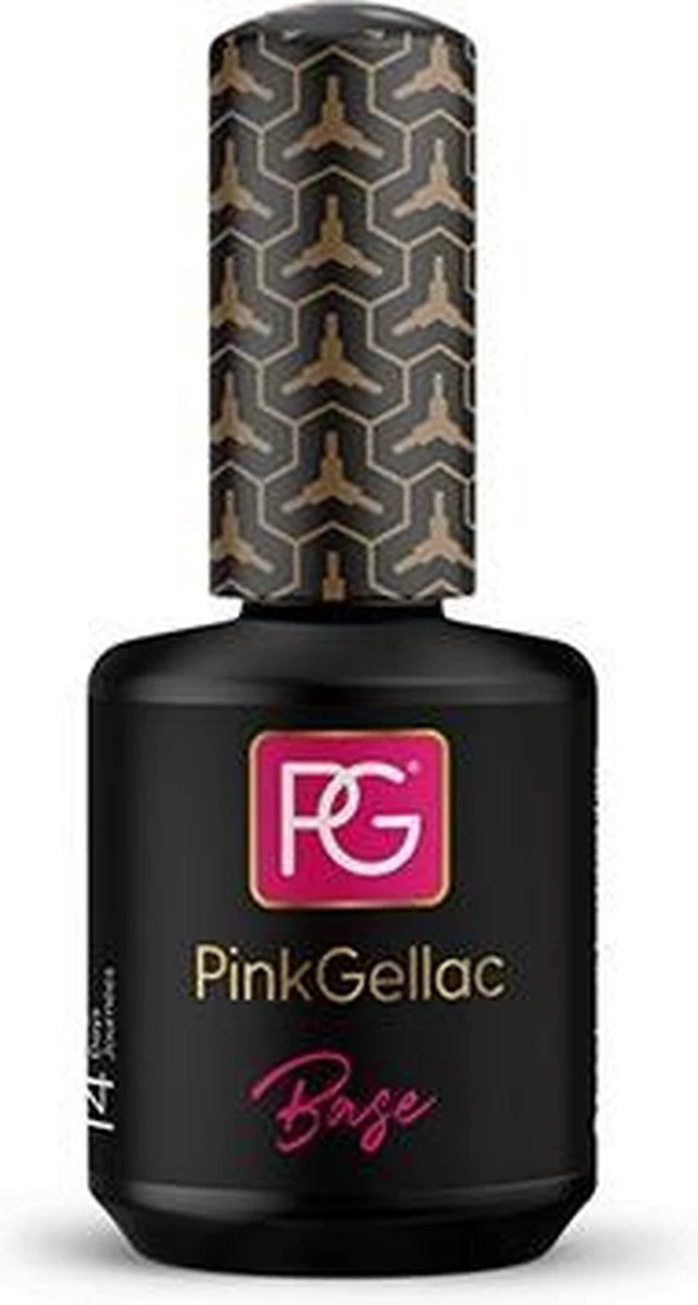 Pink Gellac - Base Coat Gellak - Transparant - 15 Ml 4 Pink Gellac - Base Coat Gellak - Transparant - 15 Ml - Afbeelding 4