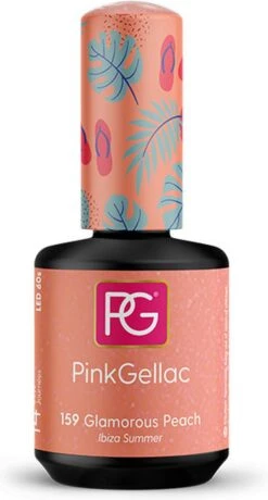 Pink Gellac - Glamorous Peach - Gellak - Vegan - Oranje - Glanzend - 15ml -Maybelline Beauty Verkoop 645x1200 2