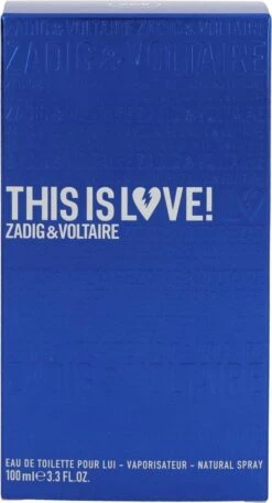 Zadig & Voltaire This Is Love! 100 Ml - Eau De Toilette - Herenparfum -Maybelline Beauty Verkoop 648x1200 1