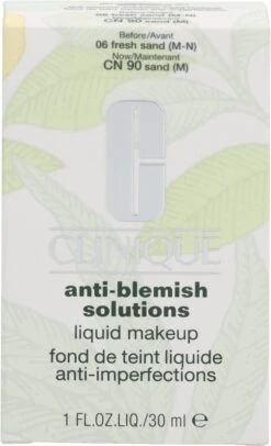 Clinique Anti Blemish Solutions Liquid Foundationl - 06 Fresh Sand -Maybelline Beauty Verkoop 730x1200