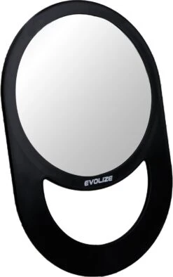 Evolize Onbreekbare Spiegel Met Handvat - Ø 16,5 Cm - Ophangbaar - Rond - Handspiegel - Kappersspiegel - Reisspiegel - Make Up - Afmeting: 28 X 19 Cm - Zwart -Maybelline Beauty Verkoop 753x1200 3