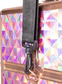 Koffer Groot Holo/Golden Rose XXL Met Opbergvakken -Maybelline Beauty Verkoop 883x1200 1