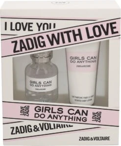 Zadig & Voltaire Girls Can Do Anything Giftset - 30 Ml Eau De Parfum + 75 Ml Bodylotion - Geurengeschenkset -Maybelline Beauty Verkoop 993x1200